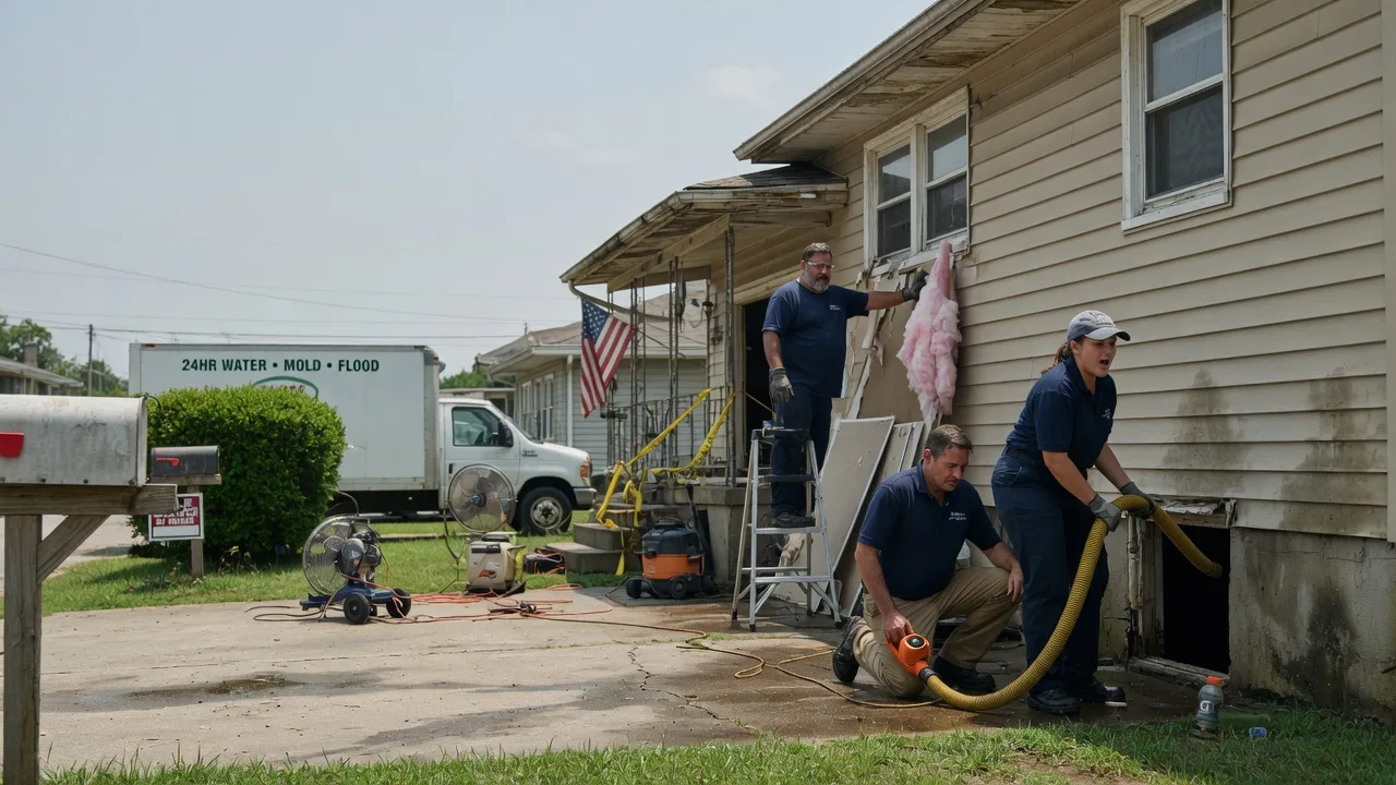 Water Damage Repair in Bulger, PA near me
